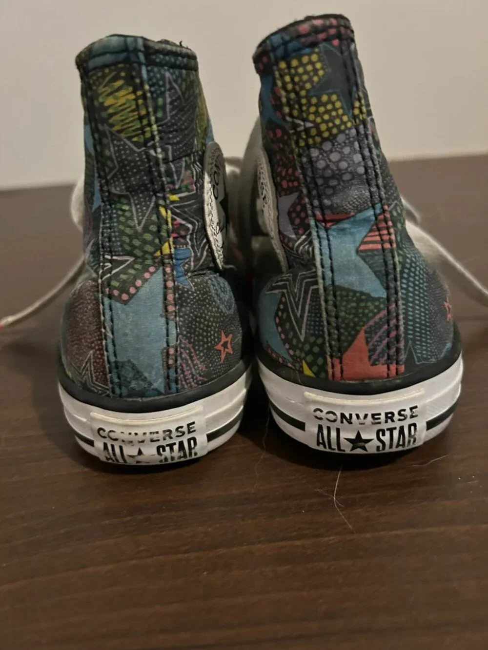 Converse Chuck Taylor All Star Mosaic High Top Sneakers Junior Size 2